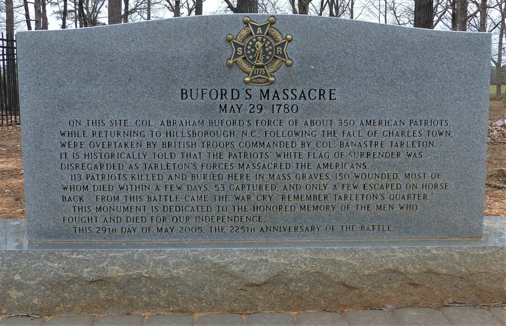 Buford’s Defeat Memorial Service